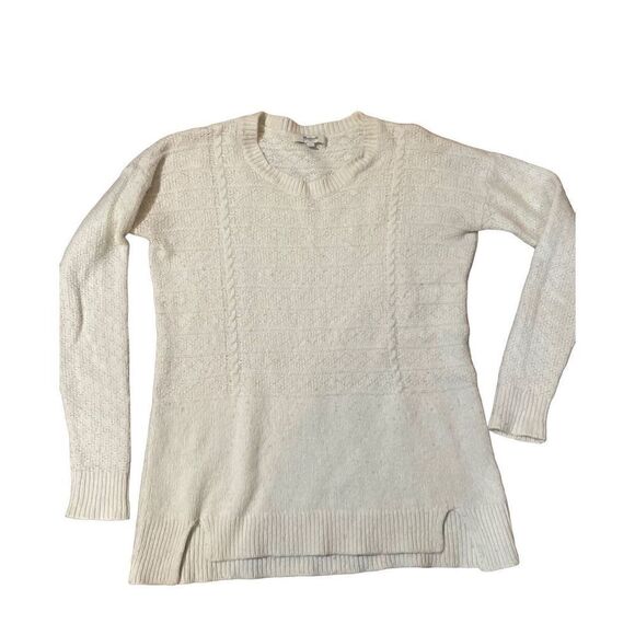 Madewell cream sweater womens XS wool blend - Picture 1 of 8